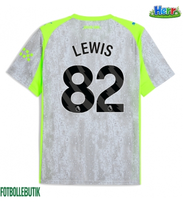 Manchester City Rico Lewis #82 Tredje Tröja 2025-26 Kortärmad